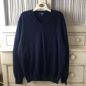 Lands End 100% cashmere men’s sweater.